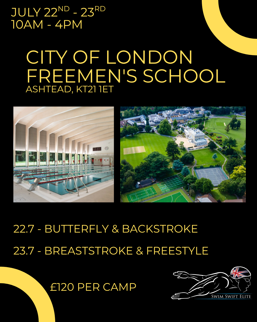 City of London swim camp